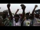 Nigeria opposition party PDP holds pre-election rally