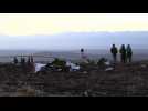 Search operation underway at Ethiopia plane crash site