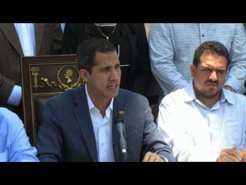 Venezuela's Guaido to call for national state of emergency