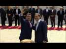 Greek PM Tsipras visits North Macedonia