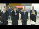Brazilian president Jair Bolsonaro arrives in Israel