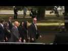 NZealand PM Ardern leaves after two-minute silence