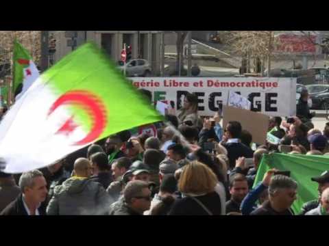 Marseille: Protest against 5th mandate for Algeria's Bouteflika