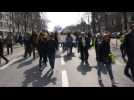Tensions errupt briefly at start of Paris 'yellow vest' march