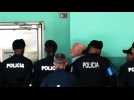 Ex-Panama president Martinelli arrives at court for trial