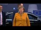 European leaders arrive for EU Council summit