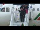 Pope Francis arrives in Morocco for his two-day visit