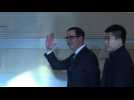 Mnuchin departs Beijing hotel ahead of US-China trade talks