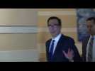 US trade delegation leaves hotel for US-China trade talks