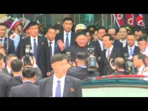 Kim Jong Un arrives in Vietnam for Trump summit