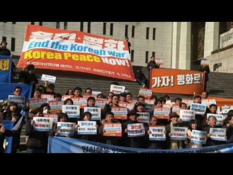 SKorea: Pro-summit rally ahead of Trump-Kim meeting