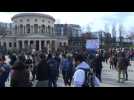 Third day of climate change protests for youth of Paris