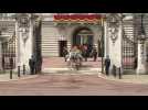 Queen Elizabeth leaves palace for annual Trooping the Colour parade