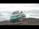 Capsized lifeboat leaves three dead in French storm