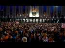 Thousands of protesters try to storm Georgia parliament