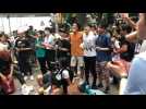 Hong Kong protest: Thousands gather for extradition bill protest