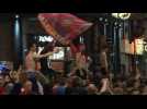 Football/Champions League: fans celebrate in Liverpool streets