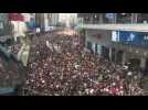 Huge rally in Hong Kong once again