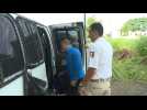 Central American migrants detained on Mexico's southern border