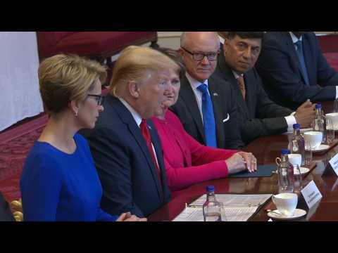 Trump says wants 'substantial trade deal' with UK