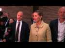 Social Democrats leader casts her vote in Danish general election