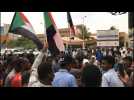 Sudanese protesters rally in the streets of Khartoum