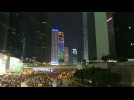 HK protesters back on Harcourt Road after largest rally in weeks