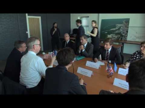 Brexit: French minister Darmanin meets Michael Gove in Calais