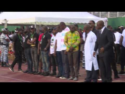 Thousands pay tribute to the Ivorian star DJ Arafat after death