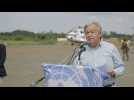 UN chief arrives in Beni, DR Congo