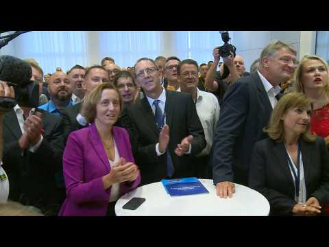 Germany's far-right AfD party celebrates surge in east German vote
