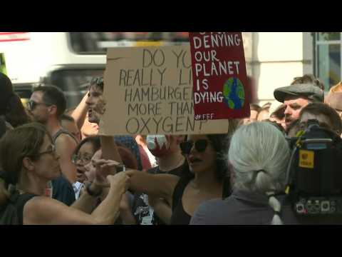 London: Climate activists protest inaction on Amazon deforestation and fires