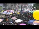 Hong Kong protesters hit streets for 12th weekend