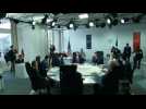 G7 leaders gather for working session in Biarritz