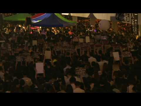 Hong Kong protesters accuse police of sexual violence in #MeToo rally