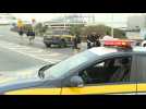 Images of site near where Brazil bus hijacker shot by police