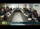 Brazil's Bolsonaro meets with governors from Amazon states