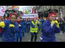 Protest against pension reform begins in Paris