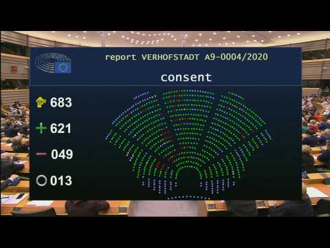 European Parliament ratifies Brexit deal, sealing UK exit