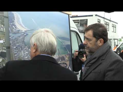 French interior minister Castaner in Calais to greet police, customs officers