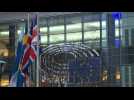 British flag flies for the last time at European Parliament