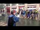 Belfort : un flash-mob contre la réforme des retraites