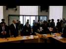 Russia sentences seven to long jail terms in far-left 'terror' case