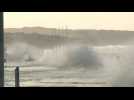 Storm Ciara batters northern French coast