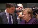 Leaders arrive for EU roundtable talks on longterm budget