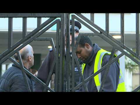A man arrested after a stabbing at central London mosque