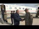 Turkey's Defence Minister visits troops at border with Syria after deadly flare-up