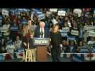 'I have a good feeling,' says Sanders as he awaits Iowa caucus results