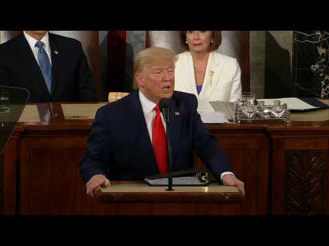 'I keep my promises' says Trump in State of Union speech