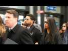 Jussie Smollett arrives at court as he's accused of fabricating crime